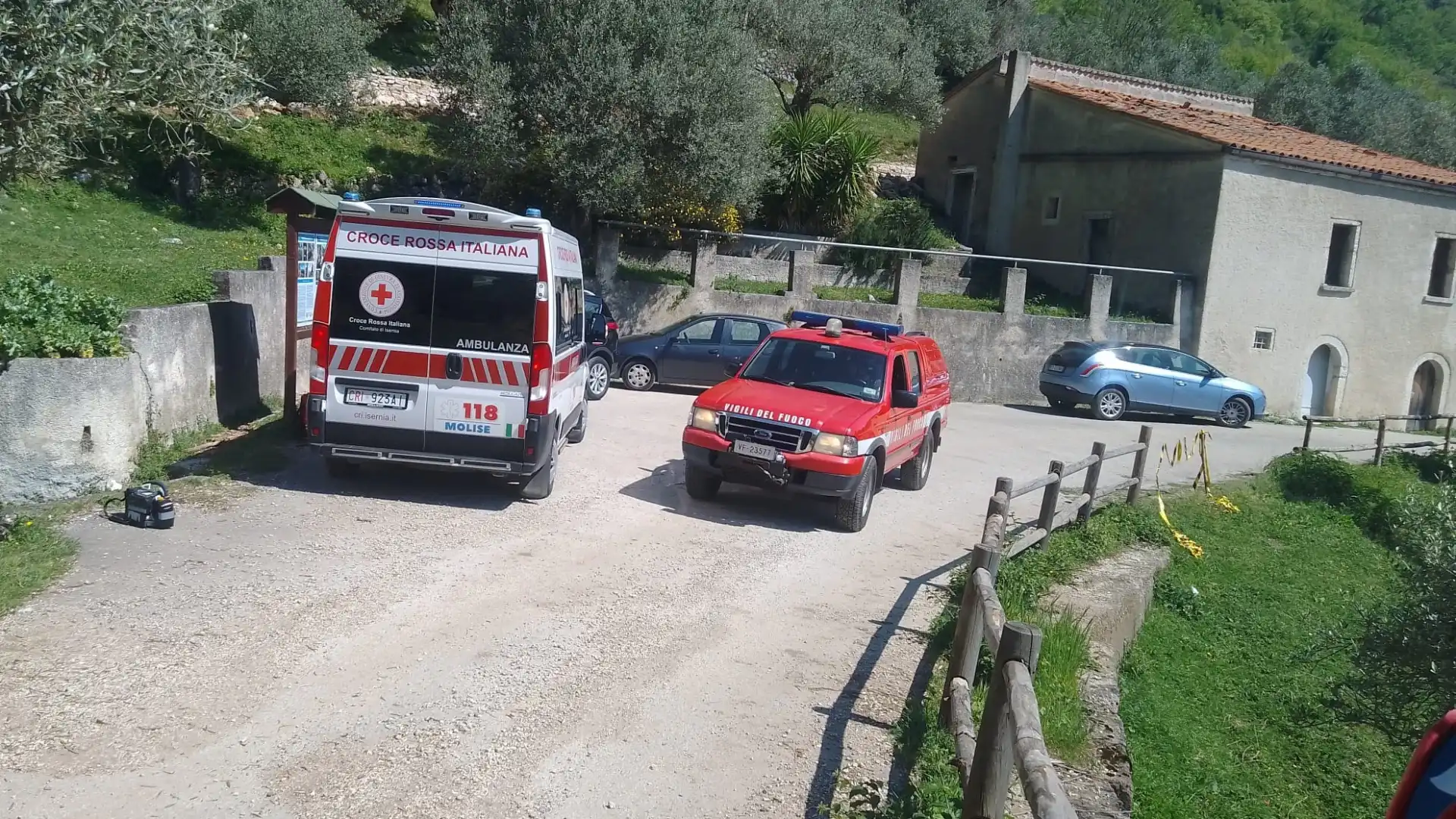 Venafro: malore per un escursionista al Campaglione. Trasferito presso il Veneziale di Isernia.